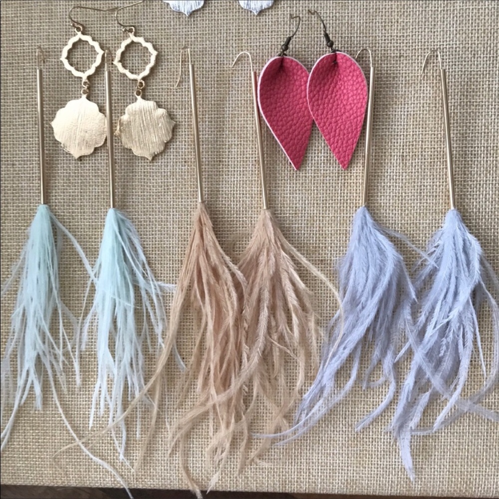Women’s earrings boutique boho chic - Picture 3 of 5